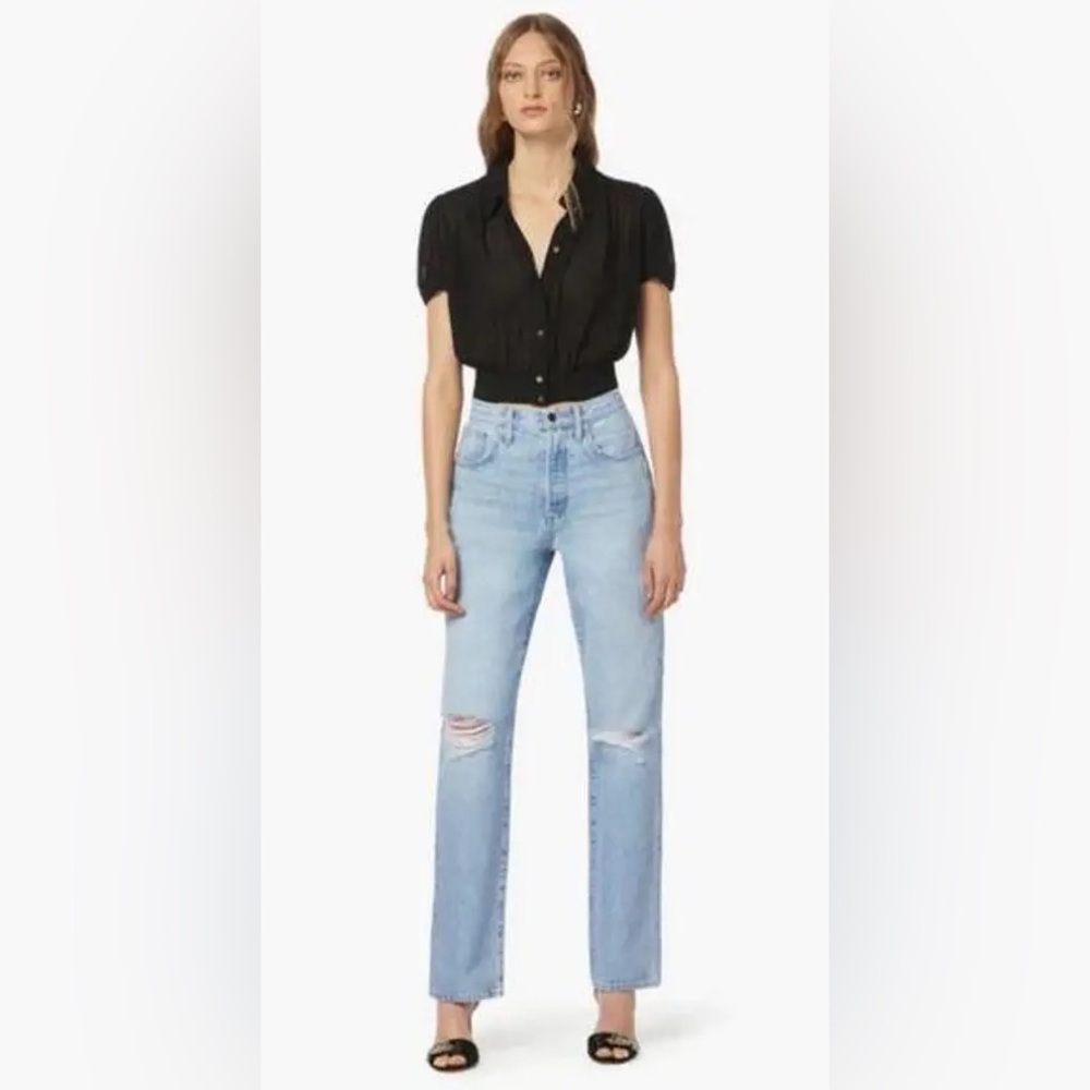 FAVORITE DAUGHTER DENIM || OTTO HIGH RISE JEAN IN CHESHIRE - Picture 5 of 5